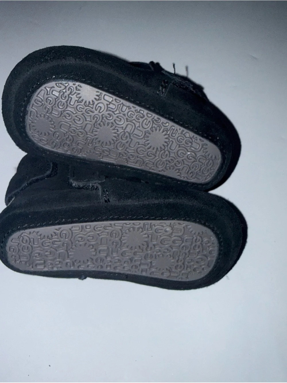 Ugg Jessie Crib Toddler Toasty Warm Sheepskin Winter Boots Black Size 02/03